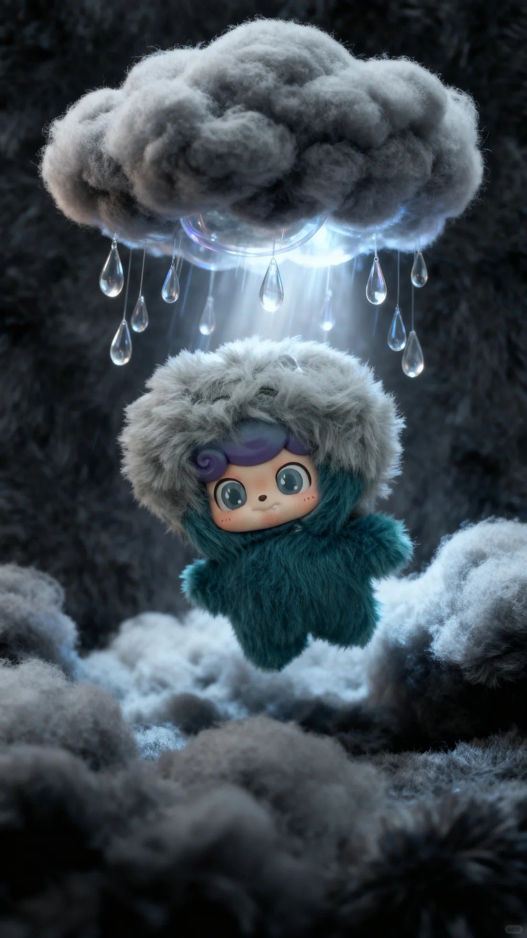 【Q Kid】天気ベビーシリーズ MINIぬいぐるみブラインドボックスチャーム